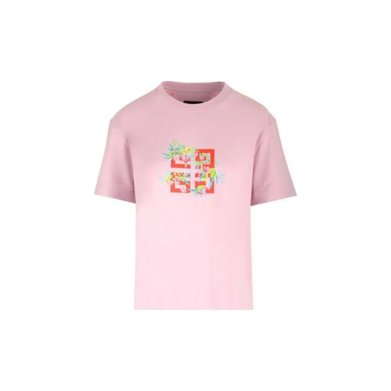 Givenchy T Shirts Women's Pink-1