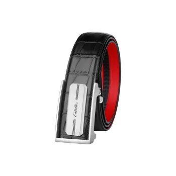 CATELLES Crocodile Leather Leather Belts Men's 3.5cm/3.8cm