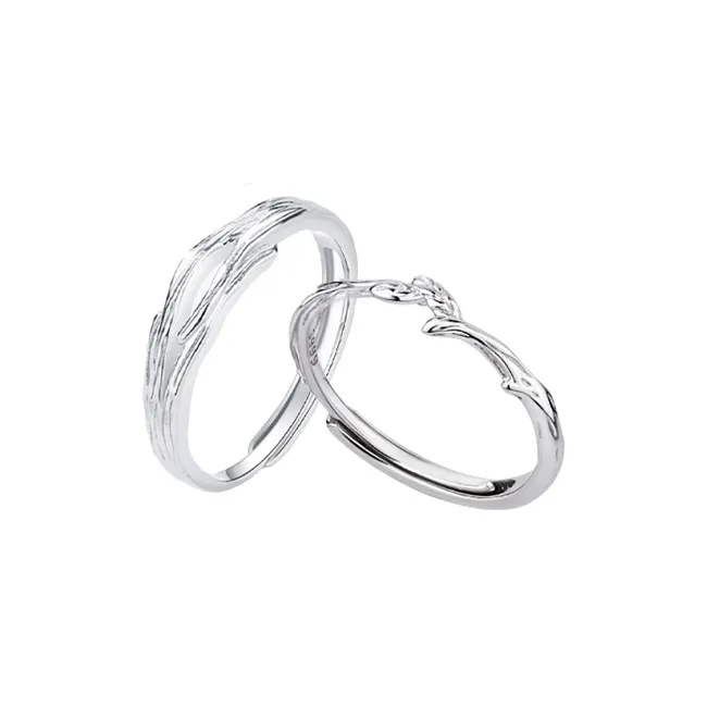 Modern Miracle Sterling Silver Rings Unisex-10