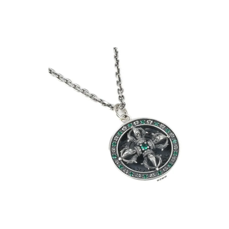 Yamagata S925 Silver Necklaces Men's-2