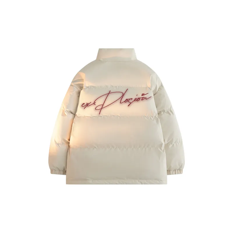 Warrior Open Ended Smile Collection Huichao Puffer Jacket Unisex-2