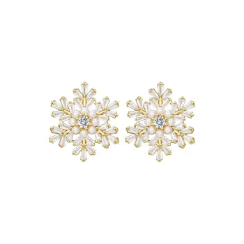 JAY 925 Silver Needles Stud Earrings Women's