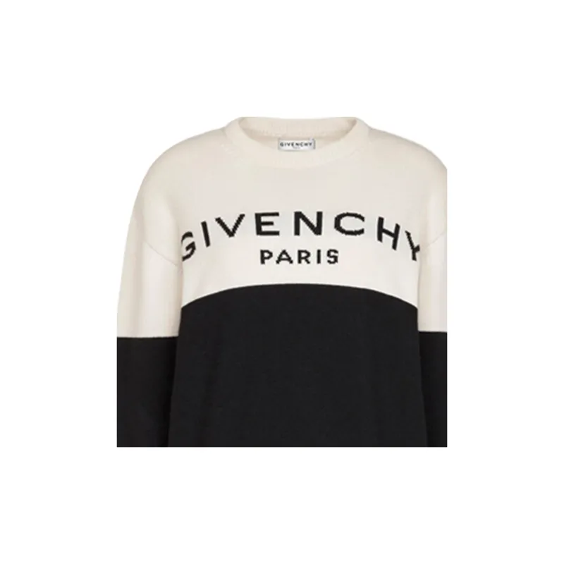 GIVENCHY Knitwear Women's Black White-3