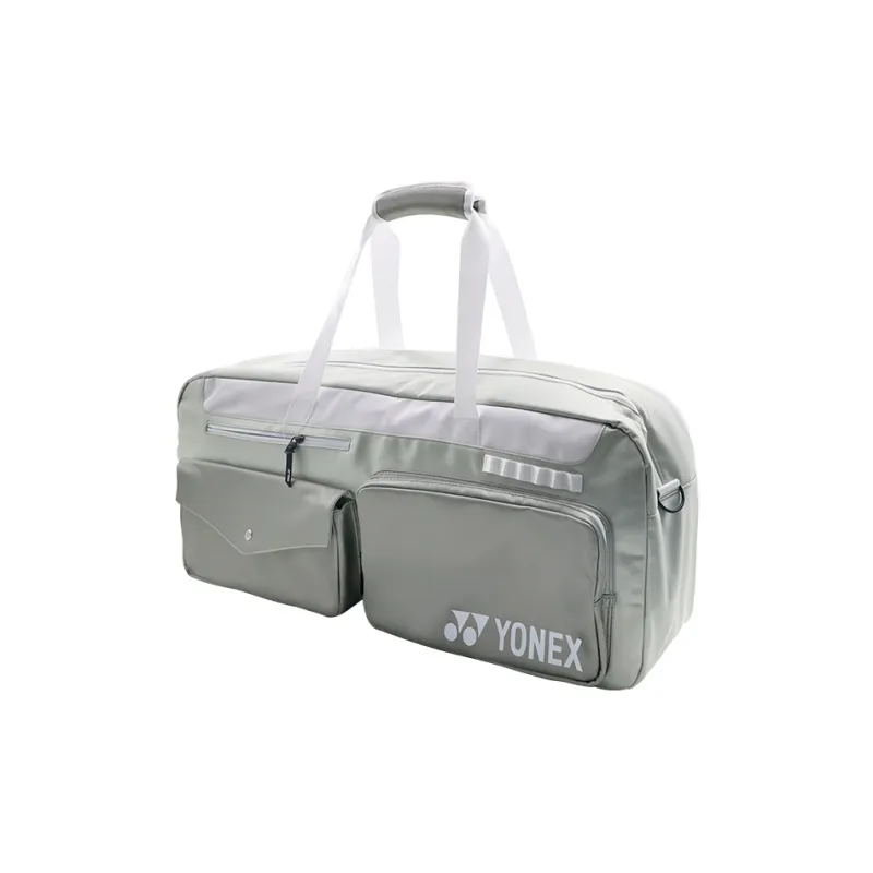 YONEX Badminton Racket Bags Holds 3 5 Paddle Sets Sporty Style Without Straps Brown/light Green Unisex-6