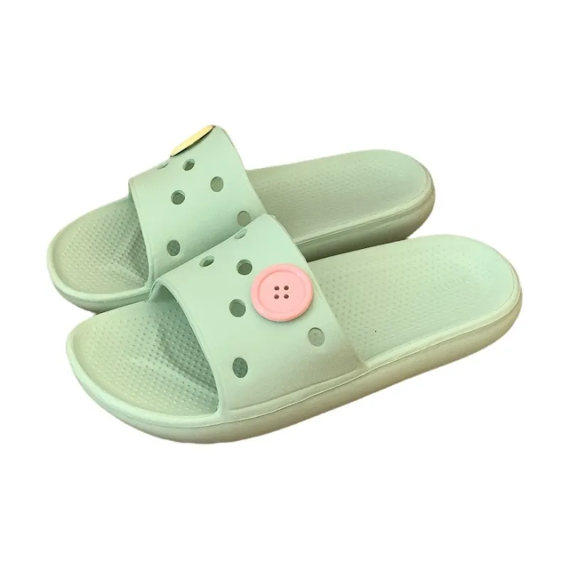SHIGUDE Sandal Slippers Women's, Matcha Green-0