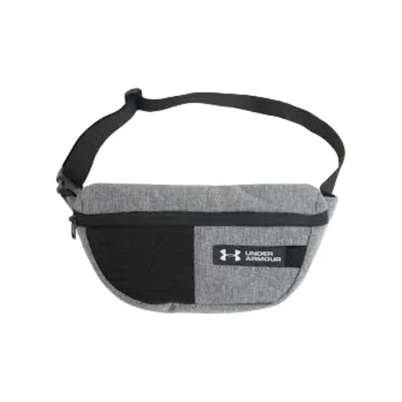 Under Armour Polyester Polyamide Fanny Pack Regular Unisex Black Gray Color-1