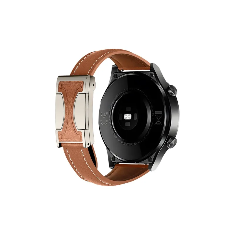 ZHENGGUANG Watch Band Huawei Compatibility Genuine Leather Material-2