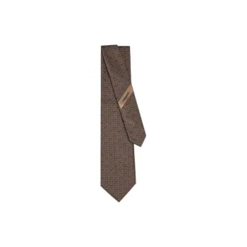 Ferragamo Gancini Jacquard Tie