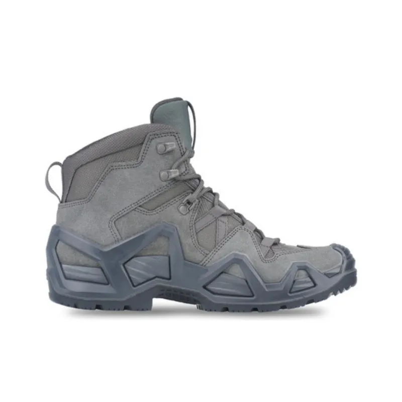 Lowa Wear Resistant Slip Resistant Short Outdoor Boots Men's Gray-1