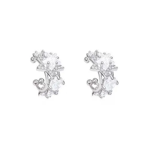 DAN DREAM Alloy Clip On Earrings Women's-0