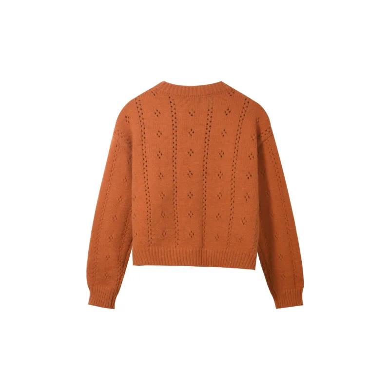 MISHOW Knitwear Women's Coral Orange-1