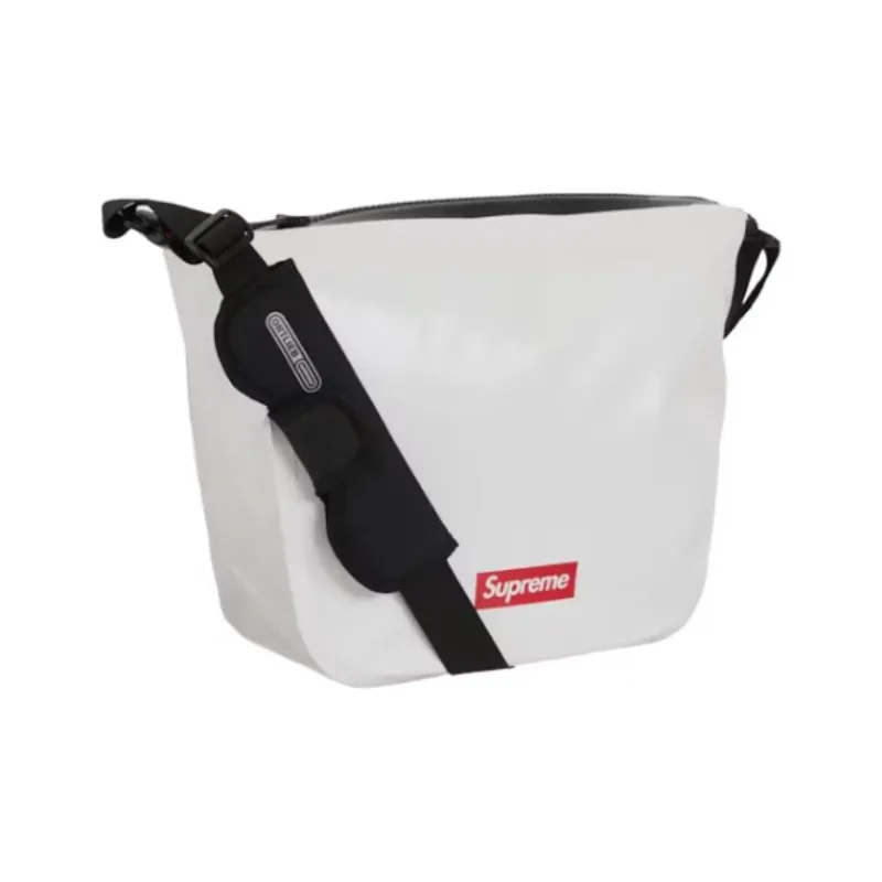 Supreme PVC Shoulder Bag, Crossbody Bag Trumpets Unisex White-2