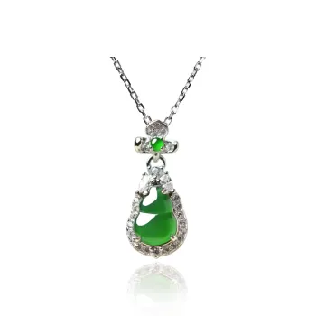 Tokai Family Ice Glutinous Jadeite Necklaces Women's