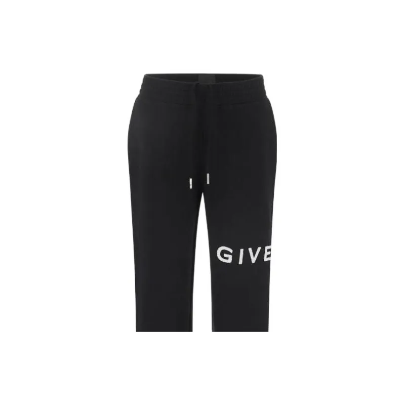 Givenchy Knitted Sweatpants Women's Black-3