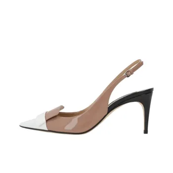 SERGIO ROSSI Pointed Toe Slingback Pumps