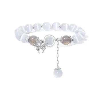 Fu Ru Ji Glass Cat Eye Bracelets Women's
