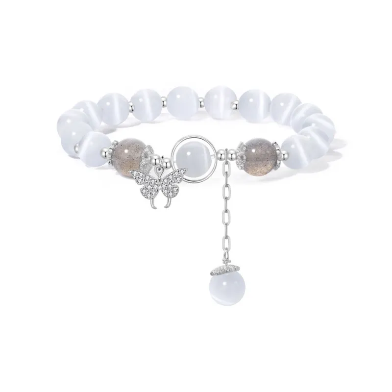 Fu Ru Ji Glass Cat Eye Bracelets Women's-0