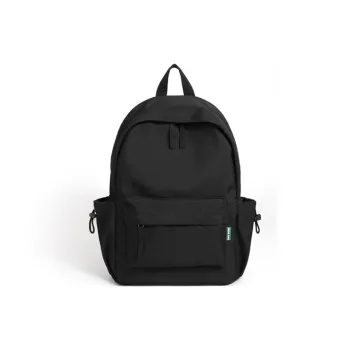 SEM/R Fabric Lightweight Practical Backpack Regular Unisex Gray Blue Tone/Ecru/Black Tone/Red Tone/Gray Purple Tone