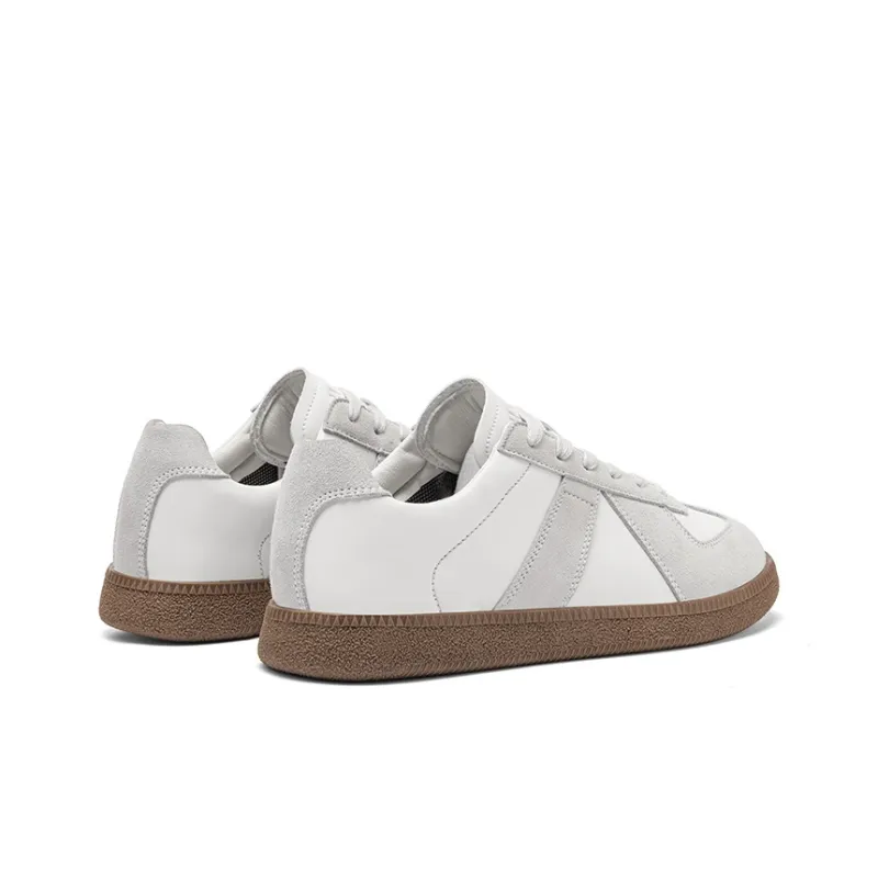 MADALLO Cloud Walk Collection Skateboard Shoes Women's Low Top Beige-4