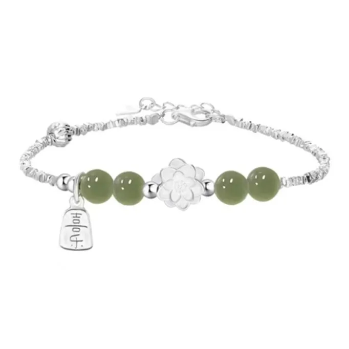 YINGNIXINDONG 925 Sterling Silver Bracelets Women's-0