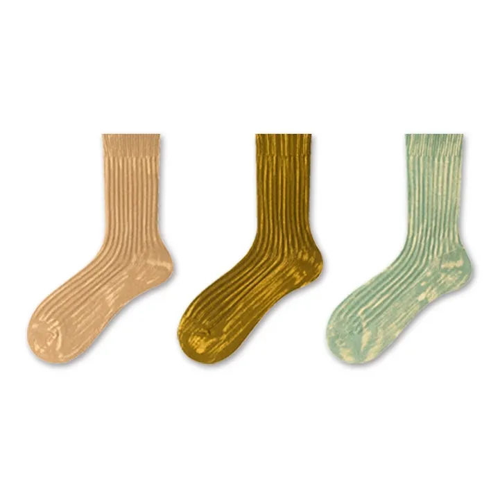 YOOKA Mid Calf Socks Unisex Combo Set Candy Color-11