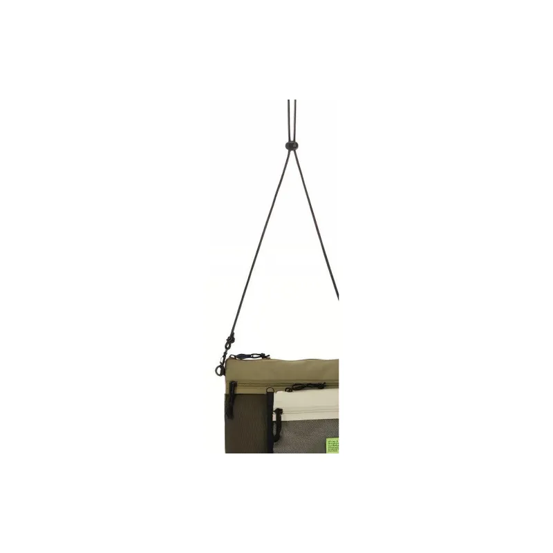 New Balance Fabric Shoulder Bag Crossbody Bag Regular Unisex Green-3