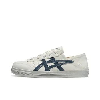 Asics Aaron Wear resistant And Lightweight Low Top Casual Shoes Unisex White