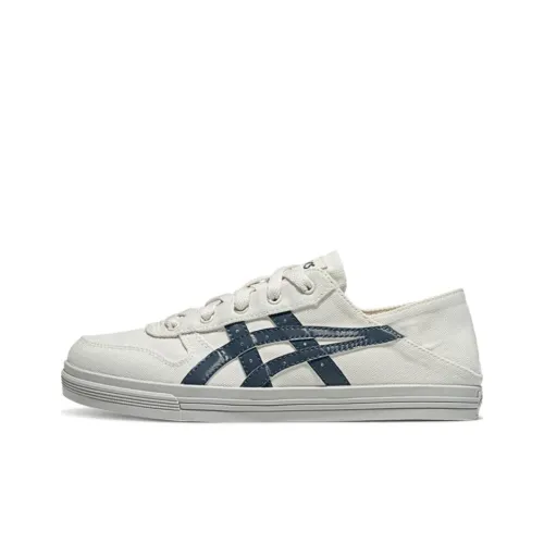 Asics Aaron Wear resistant And Lightweight Low Top Casual Shoes Unisex White