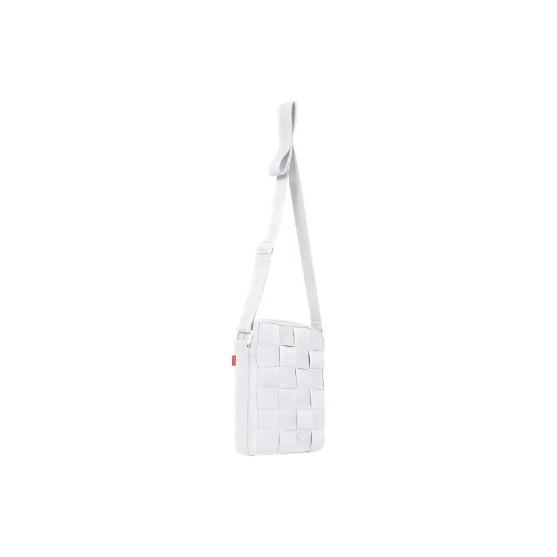 Supreme Fabric Crossbody Bag, Shoulder Bag Regular Unisex White-3