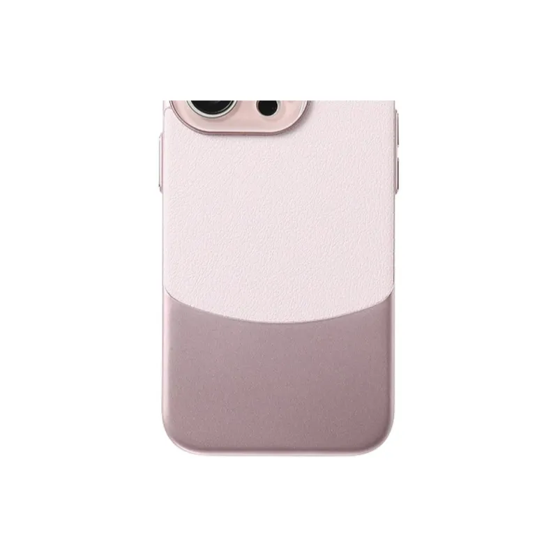 Wei Xin Leather Material Patchwork Litchi Grain Phone Cases Compatible With IPhone 16/15 Pro Max/Apple 13/14 Pro/Max-6