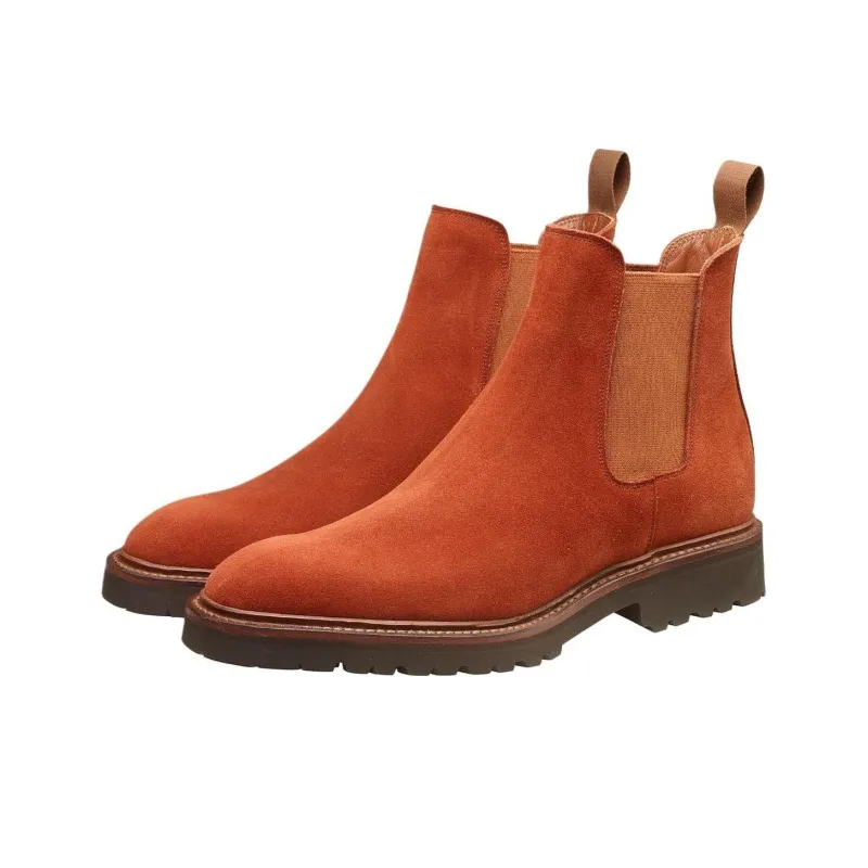 CROCKETT & JONES Poppy Chelsea Boots Women's Tan-2