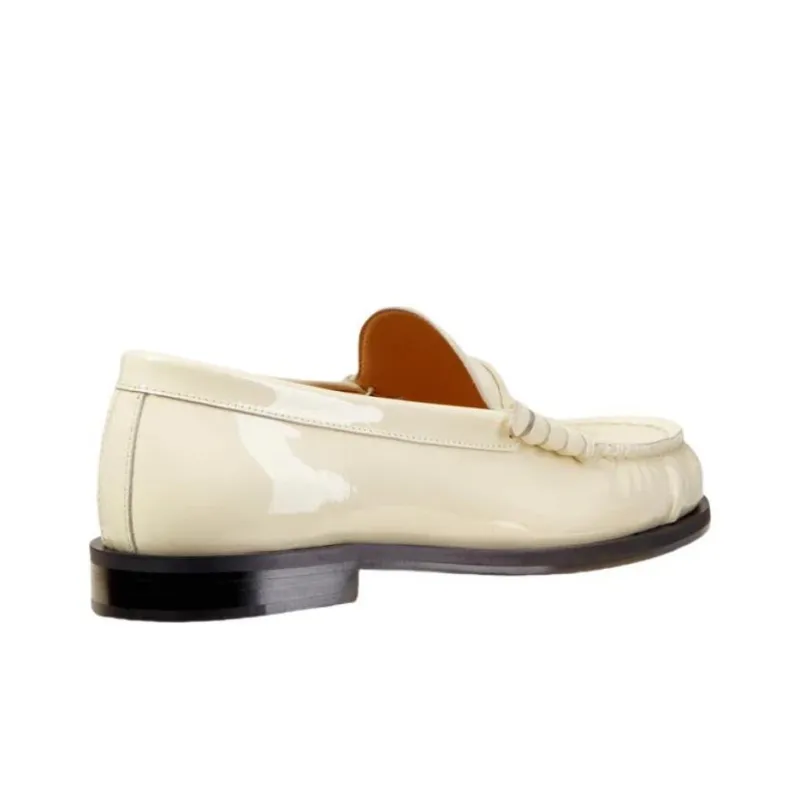 DEAR FRANCES Loafers 1.5cm Women's Light Yellow-3