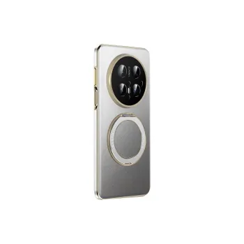 IMCHEN Genuine Leather Material 360° Swivel Bracket Phone Cases Compatible With Huawei Mate 70/Mate 70 Pro/Mate 70 Pro+