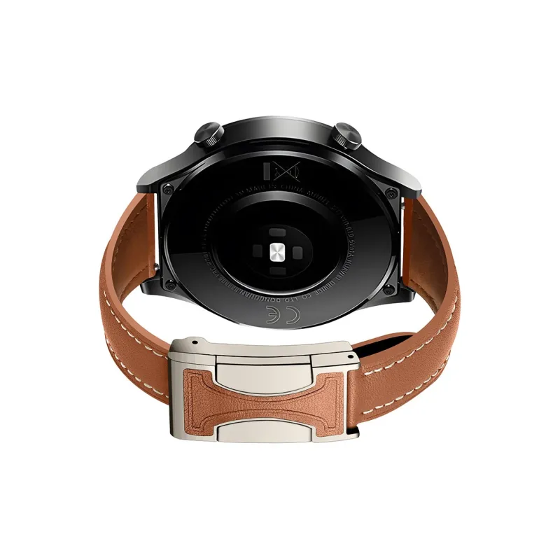 ZHENGGUANG Watch Band Huawei Compatibility Genuine Leather Material-1