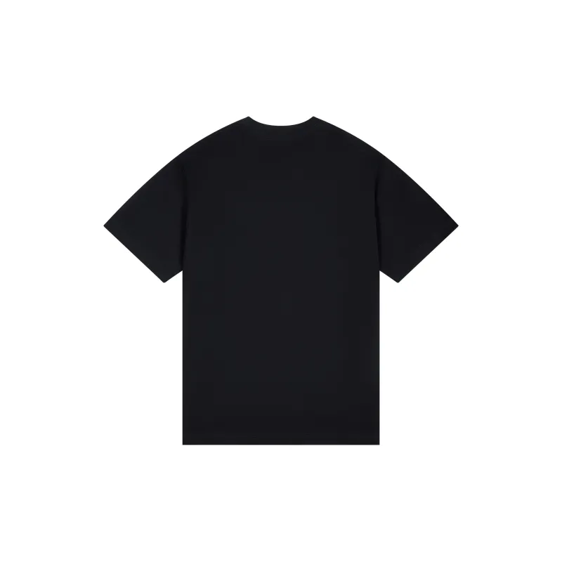 MIANDEMEIXUE Loose Fit Casual Inner Short Sleeved T Shirt Unisex Solid Color-3