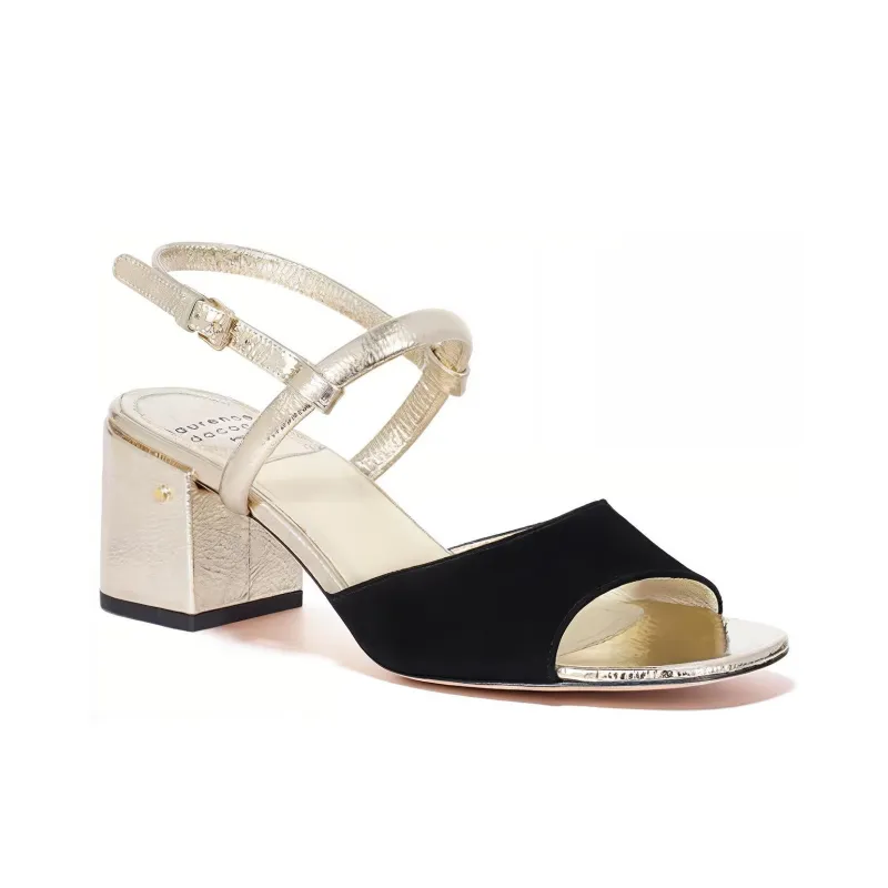 Laurence Dacade Strap Sandals 5.5cm Women's Gold-2