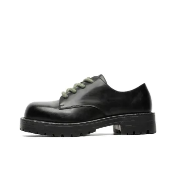 Fire Flying Fish Anti Slip And Wear Resistant Height Increasing Low Top Casual Shoes Unisex Black