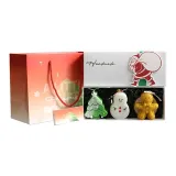 Low Version D (Christmas Trees+Snowman+Gingerbread Man)+Shopping Bag