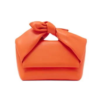 JW Anderson Bow Twister Foldover Tote Bag