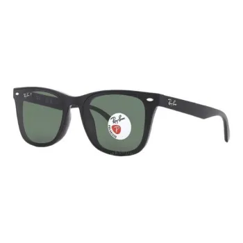 RayBan Plastic Irregular Shape Sunglasses Unisex Black