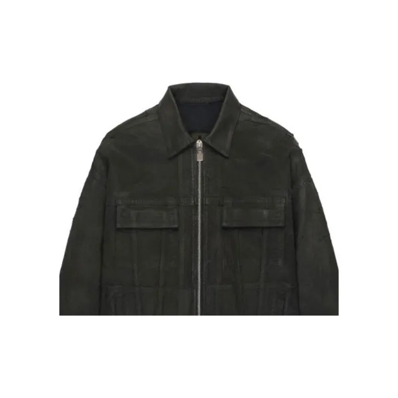 Givenchy Zip And 4G Rivet Denim Jacket-4