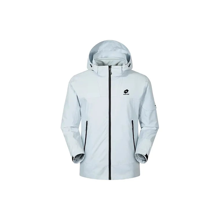 LOTTO Water Resistant Windproof Breathable Wear Resistant Warm Super Light Windbreaker Jacket Unisex-0