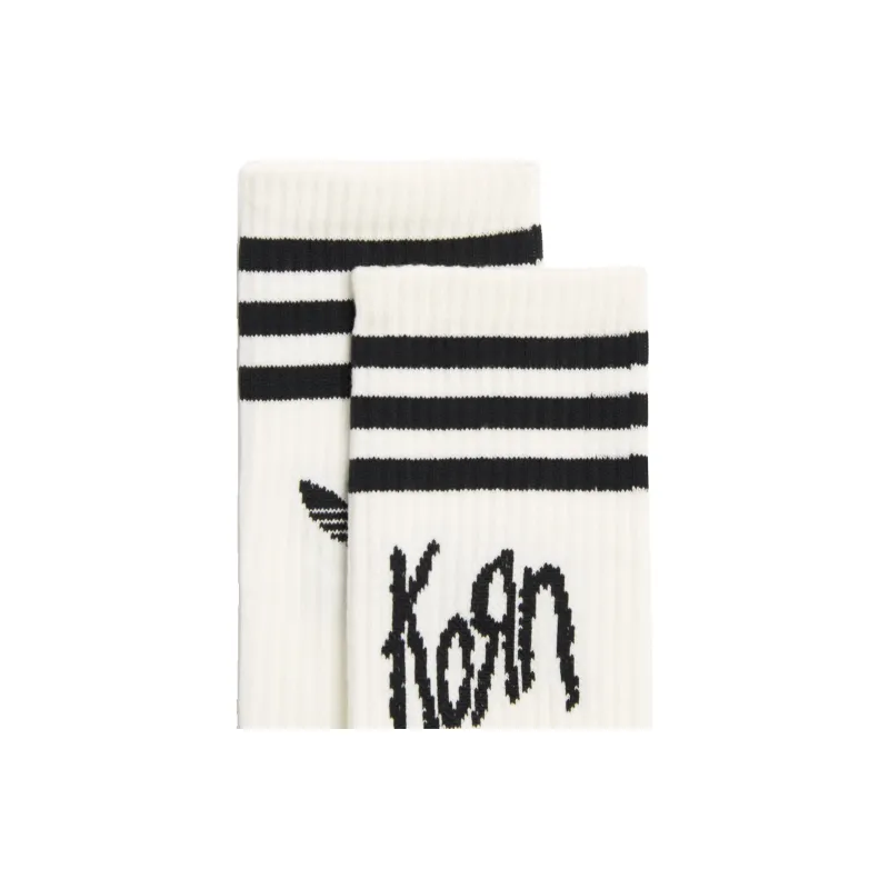 Adidas X KoRn Sock Set 3 Pack Off White/Black/Brown Desert-3