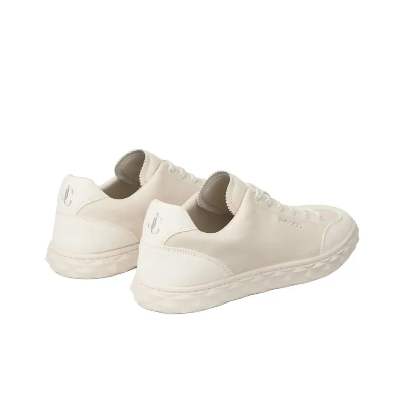 Jimmy Choo Diamond Light Flex/M Low Top Skateboard Shoes Men's Ecru-3