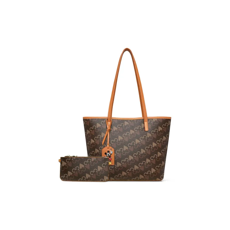 MESUCA Disney Disney Collaboration Disney Collection PU Tote Bag Shopping Bag Shoulder Bags Regular Women's Multicolor-13