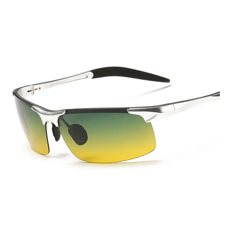 Thunder Pailong Metal Rectangular Sunglasses Men's-6
