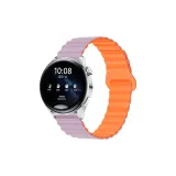 Light Purple & Orange/Two-Tone Chain Magnetic Silicone