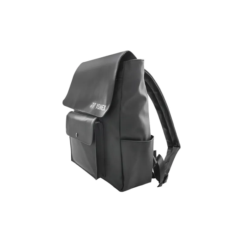 YONEX Badminton Rackets Holds 3 5 Pieces Minimalist Water Repellent Backpack Black/Light Beige Unisex-1