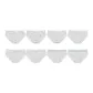 Bear 3+White 3+Blue White 2 (8 Pack)