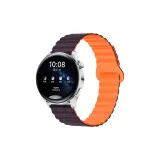 Purple & Orange/Two-Tone Chain Magnetic Silicone